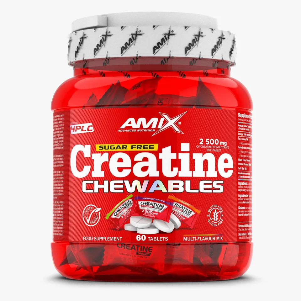 NEWTRITIONS Creatina Chewable Creatine Monohydrate creatina masticabile 60 compresse