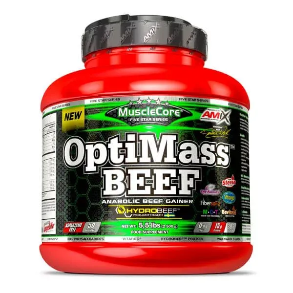 NEWTRITIONS Proteine OptiMass Beef proteine 2500 g manzo