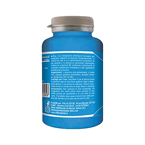 Ultimate Aminoacidi A.P.L. integratore 120 compresse con vitamina B6