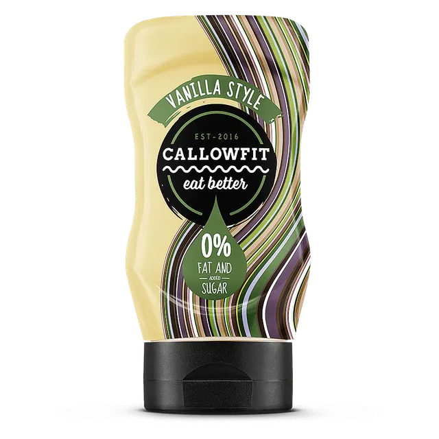 NEWTRITIONS Salse e Condimenti Callowfit Vanilla Style salsa vaniglia 300 ml
