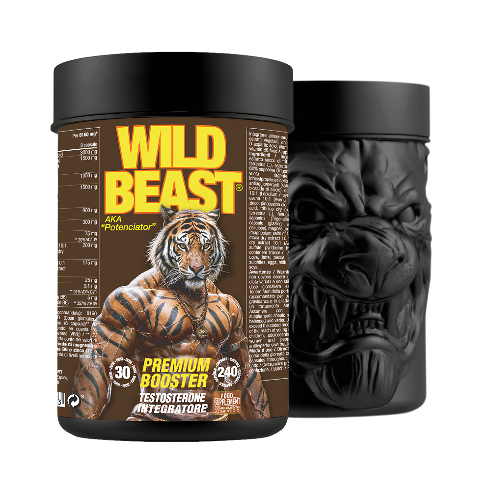 Zoomad All In Testosterone Wild Beast® II capsule 240 capsule supporto testosterone