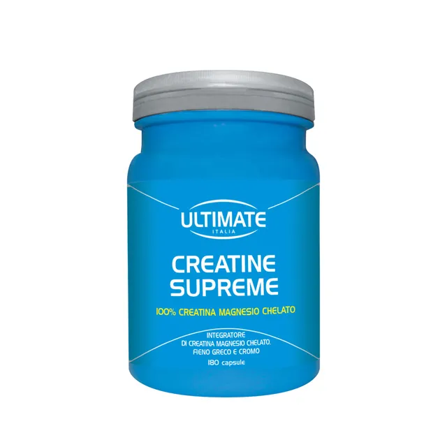 Ultimate Creatina Creatine Supreme creatina 180 capsule, magnesio chelato