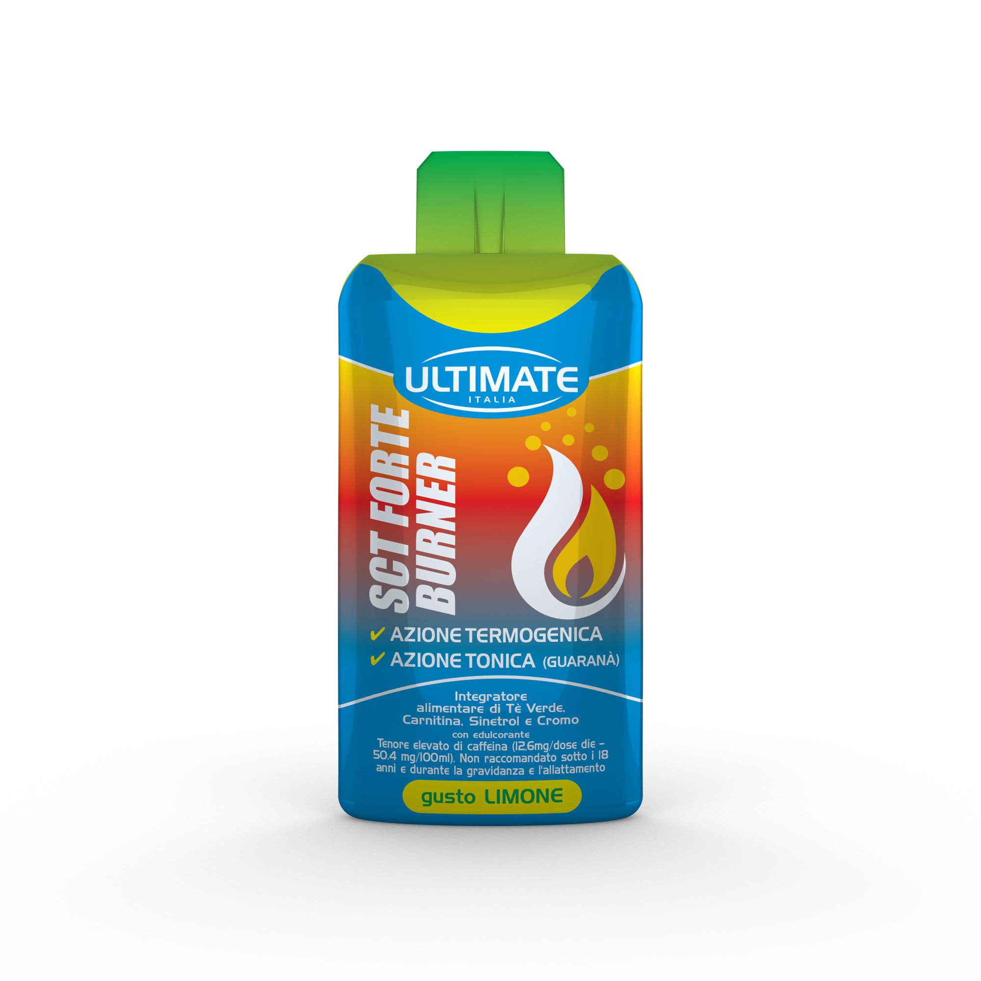Ultimate Stimolatori SCT Forte Burner integratore limone 24x25 ml termogenico