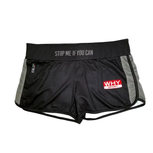 WHY SPORT Merchandising SHORTS DONNA shorts donna