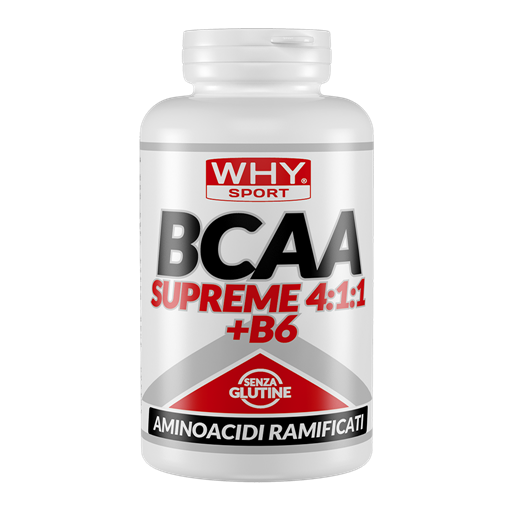 WHY SPORT Amminoacidi e creatina BCAA SUPREME 4:1:1 + B6 compresse 100-200 cpr