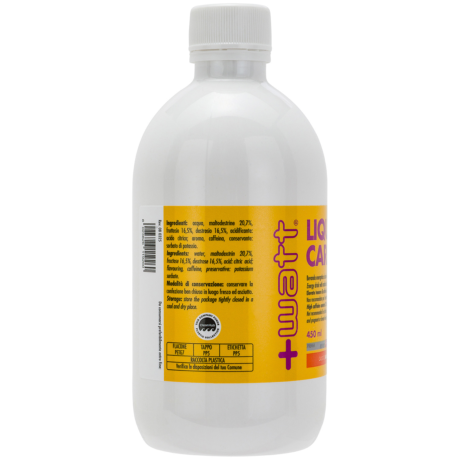 +WATT Endurance Line Liquid Carbo+ integratore carboidrati liquido