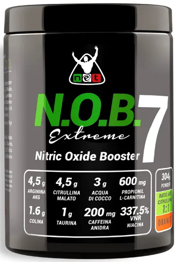 NEWTRITIONS Aminoacidi N.O.B. 7 Extreme 304g con arginina