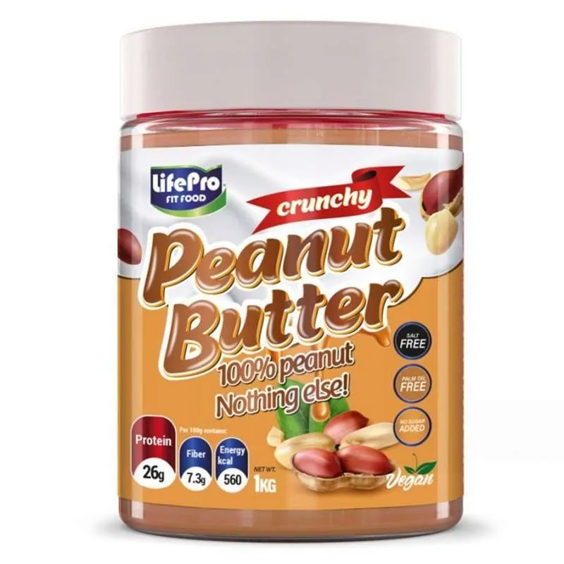 NEWTRITIONS Creme Spalmabili Peanut Butter burro di arachidi Crunchy 1000 g