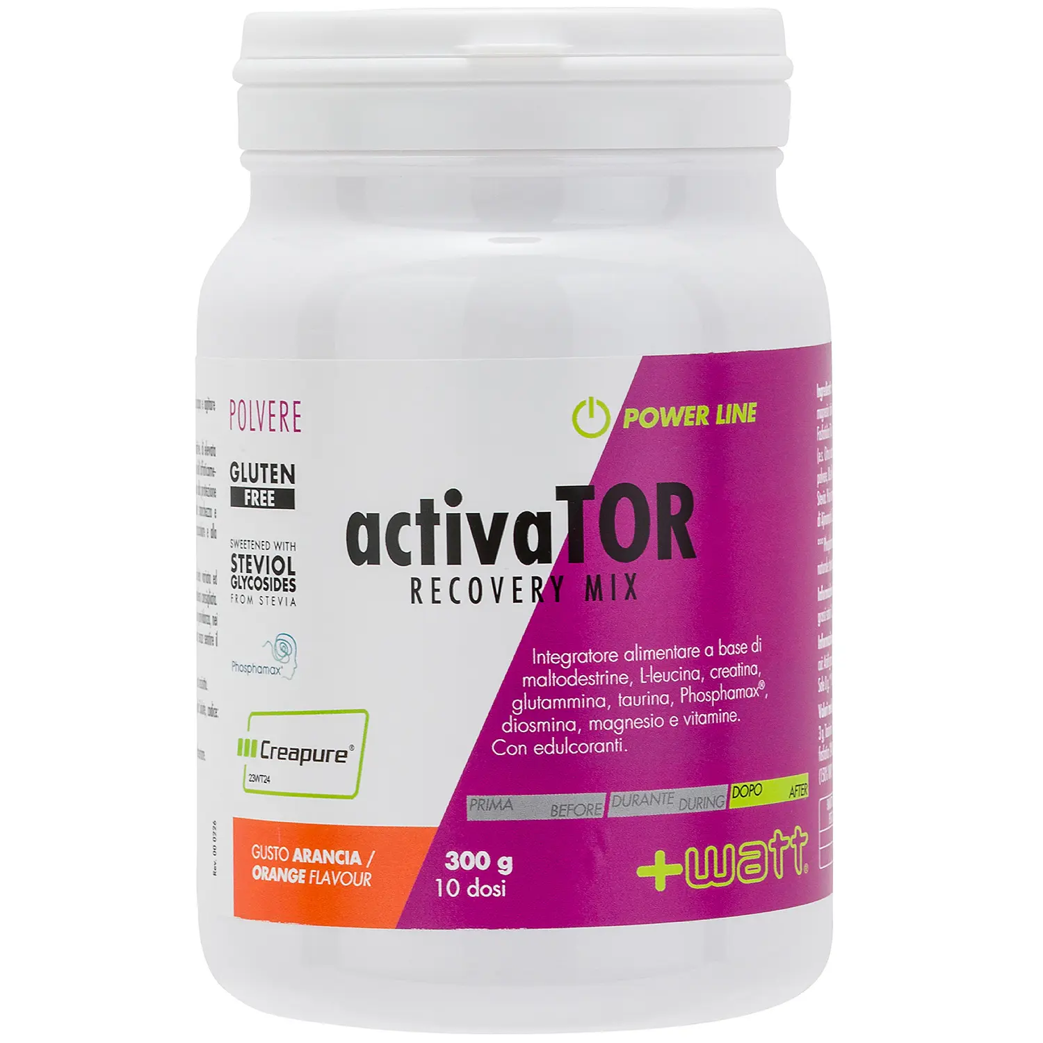 + WATT Power Line ActivaTOR Recovery Mix integratore post workout