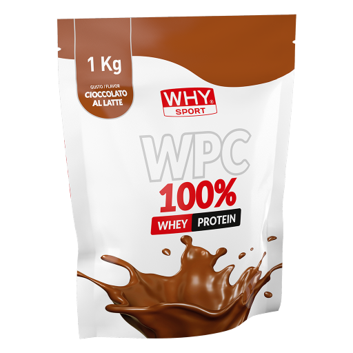 WHY SPORT Proteine WPC 100% proteine in polvere 1 kg