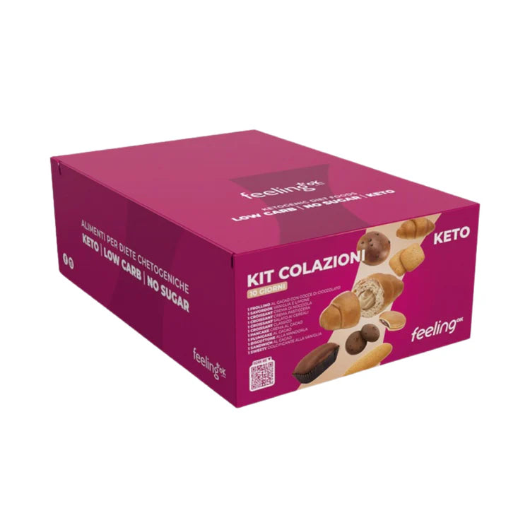 Wellness Food Keto Kit Colazioni 10 gg colazione keto