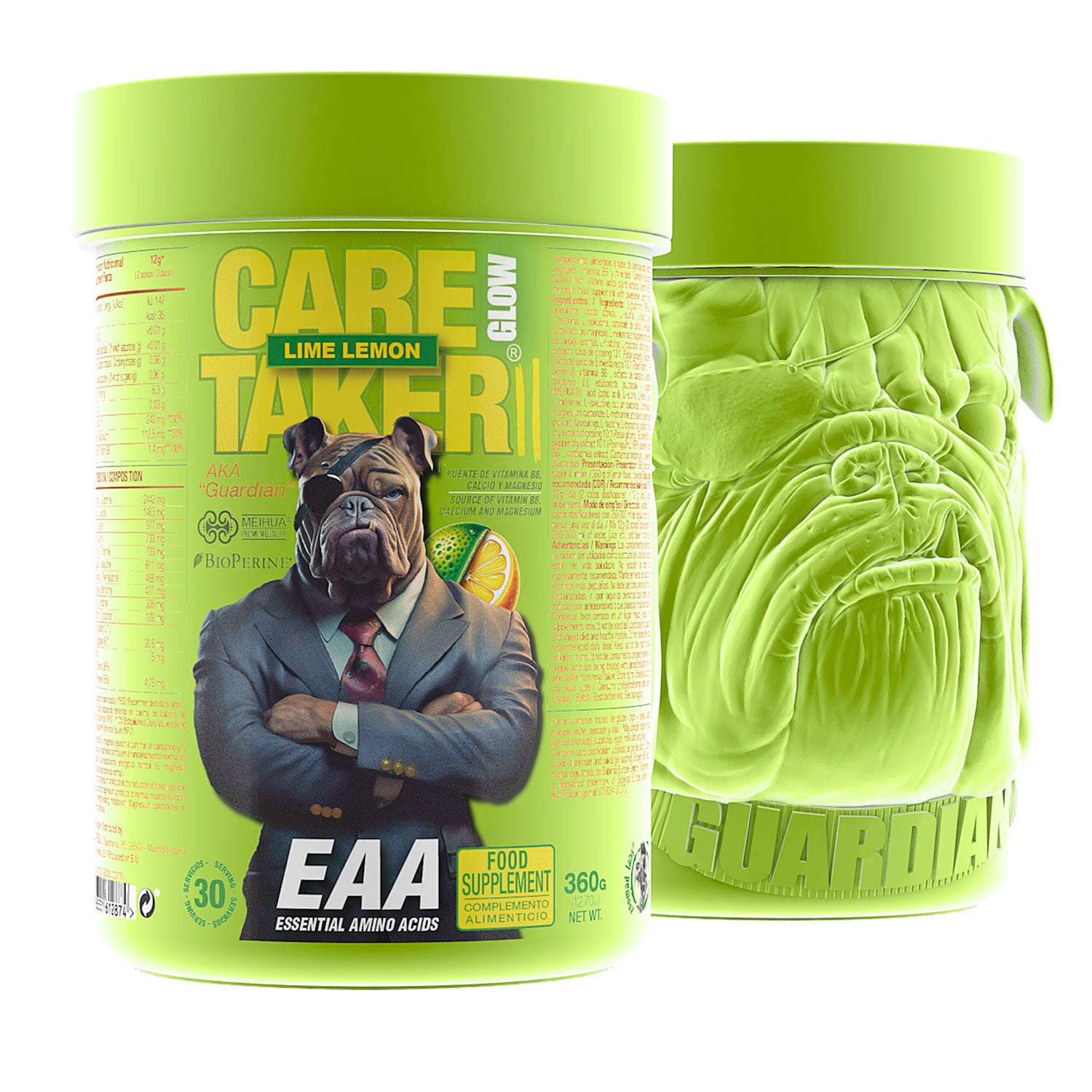 Zoomad Amminoacidi EAA Caretaker® II Glow 360 g gusto frutti di bosco