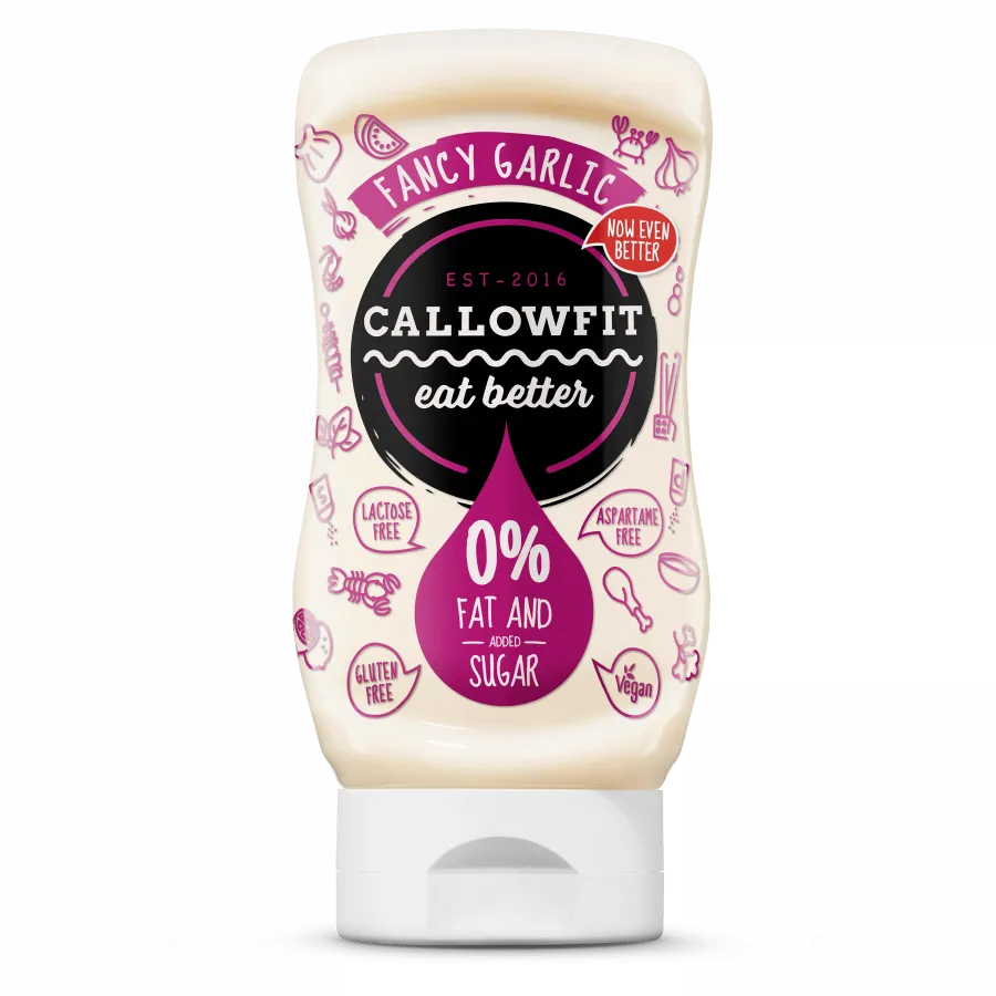 NEWTRITIONS Salse e Condimenti Salsa Fancy Garlic (300ml) salsa all'aglio