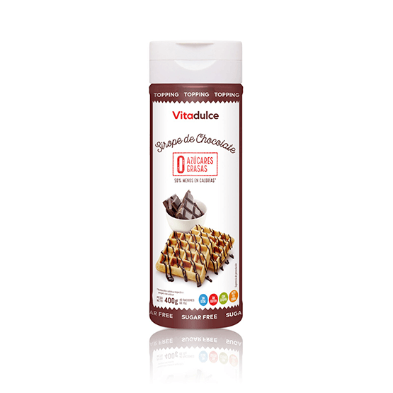 NEWTRITIONS Dolcificanti e Confetture Sciroppo Cioccolato 400 ml