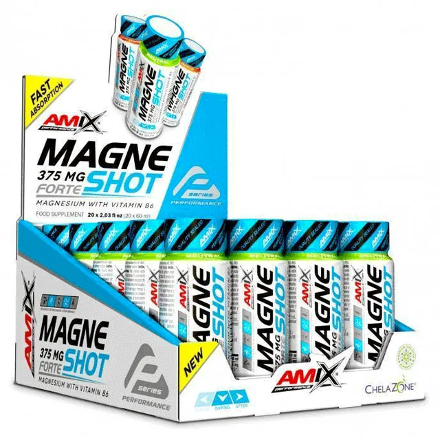 NEWTRITIONS Minerali MagneShot Forte integratore 20 x 60 ml