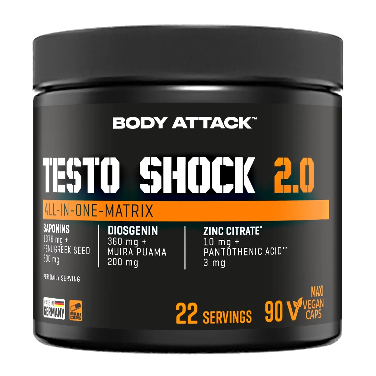 NEWTRITIONS Condizione Testo Shock 2.0 integratore 90 capsule zinco