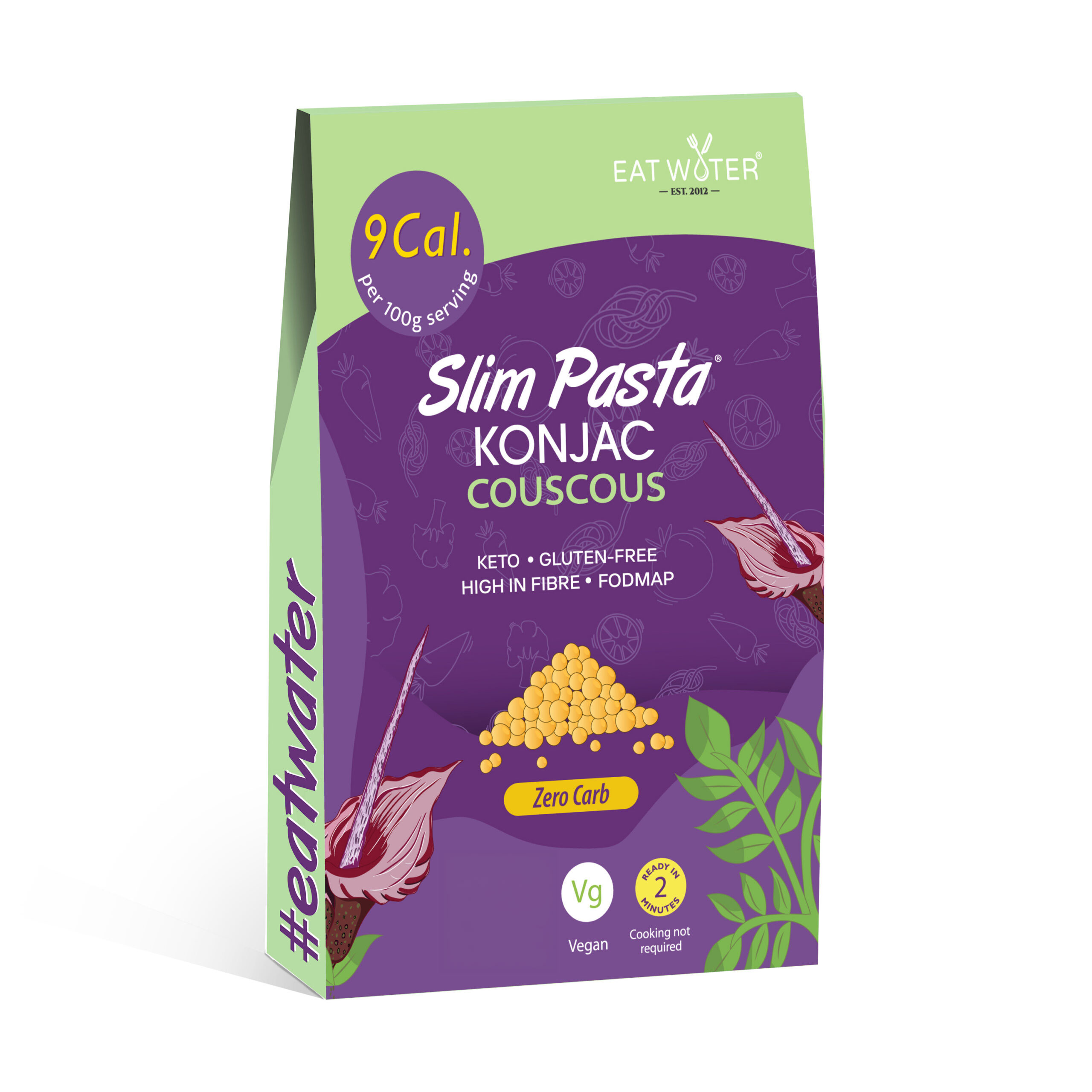 NEWTRITIONS Pasta Slim Pasta – Konjac Couscous pasta 270 g konjac