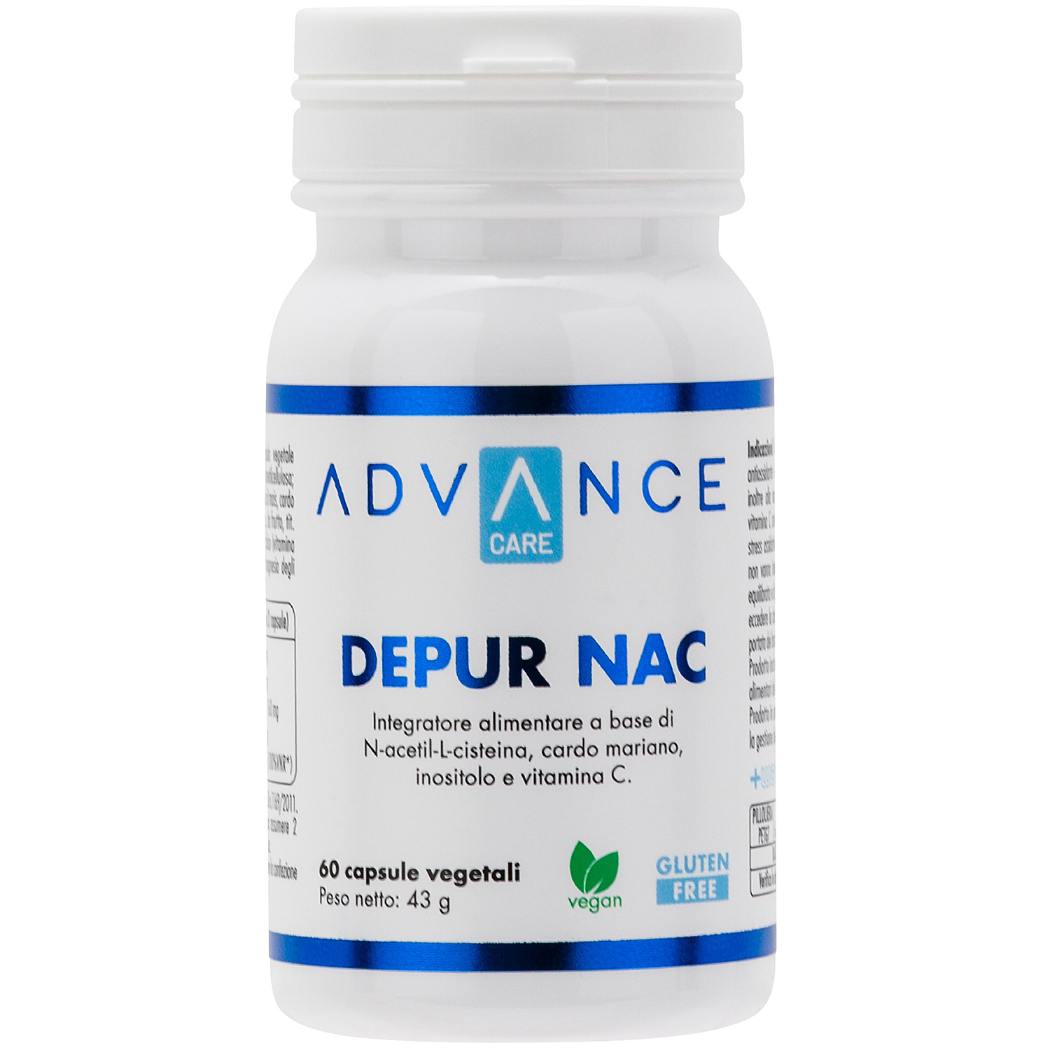 +Watt Advance Care Depur NAC integratore depurativo 500 mg NAC