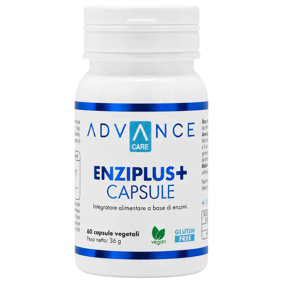 + WATT Advance Care Enziplus+ Capsule integratore enzimi digestivi
