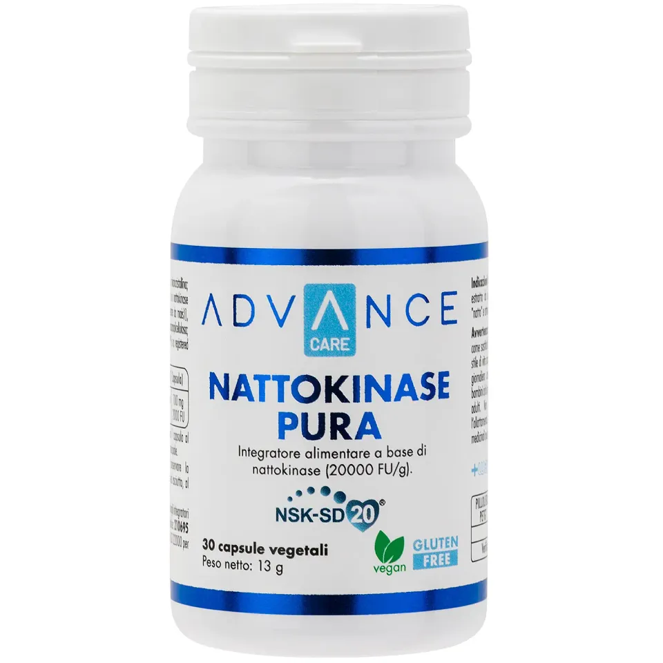+ WATT Advance Care Nattokinase Pura integratore nattochinasi 2.000 FU