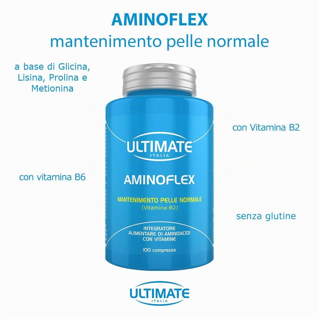 Ultimate Aminoacidi Aminoflex compresse 100 pezzi con vitamine