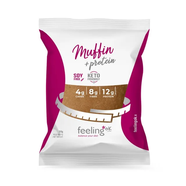 Wellness Food Keto Muffin +Protein muffin proteico 50 g low carb