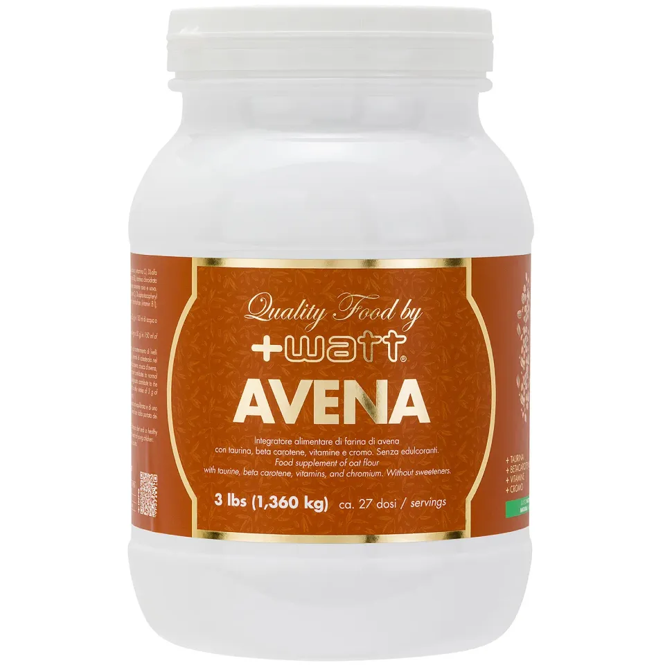 +Watt Quality Food Avena Quality Food farina d’avena senza glutine