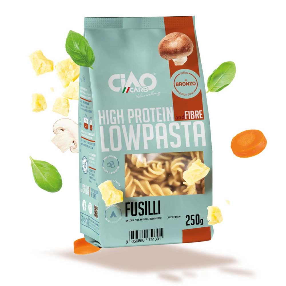 Wellness Food Keto LowPasta Fusilli 250g ST4 pasta proteica