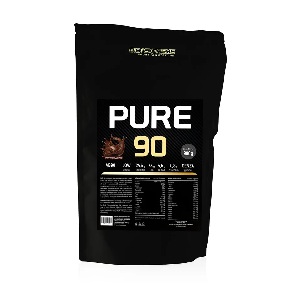 BIOEXTREME Proteine PURE 90 proteine in polvere
