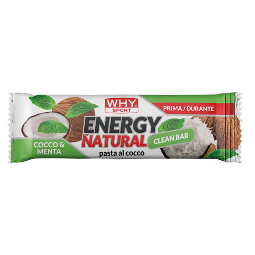 WHY SPORT Barrette energetiche ENERGY NATURAL 25 g barretta