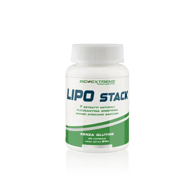 BIOEXTREME Brucia Grassi Lipo Stack capsule estratti vegetali