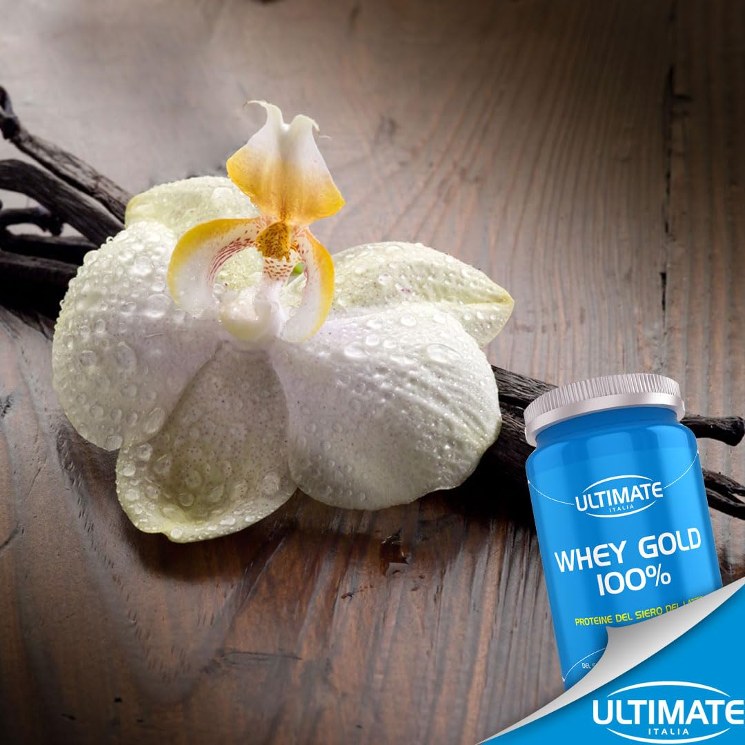 Ultimate Proteine Whey Gold 100% proteine gusto vaniglia