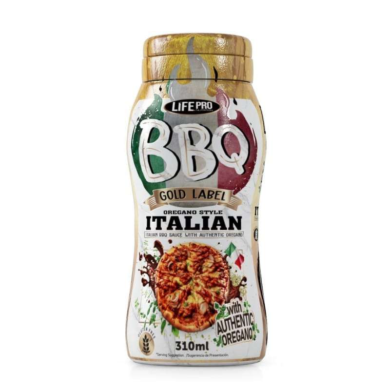 NEWTRITIONS Salse e Condimenti Sau Zero! salsa BBQ italiana con origano 310 ml
