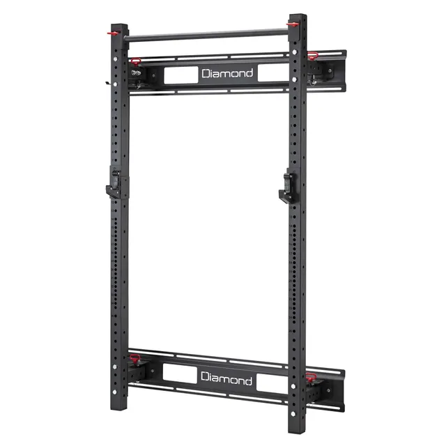 NEWTRITIONS Attrezzatura per l'Allenamento Foldable Power Rack rack pieghevole da parete
