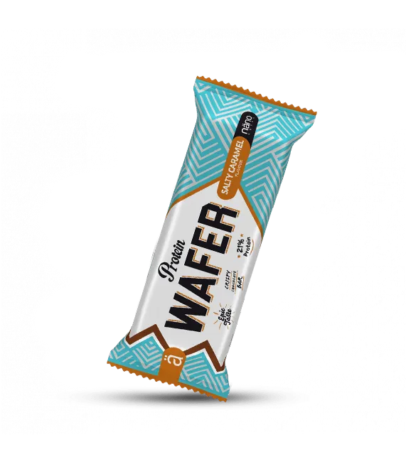NEWTRITIONS Barrette Protein Wafer wafer proteico Caramello Salato 40 g