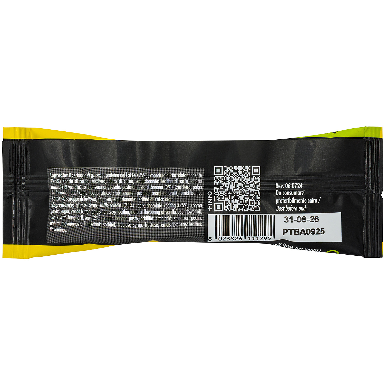 +WATT Power Line Protein+ Classic barretta proteica 40 g cioccolato fondente