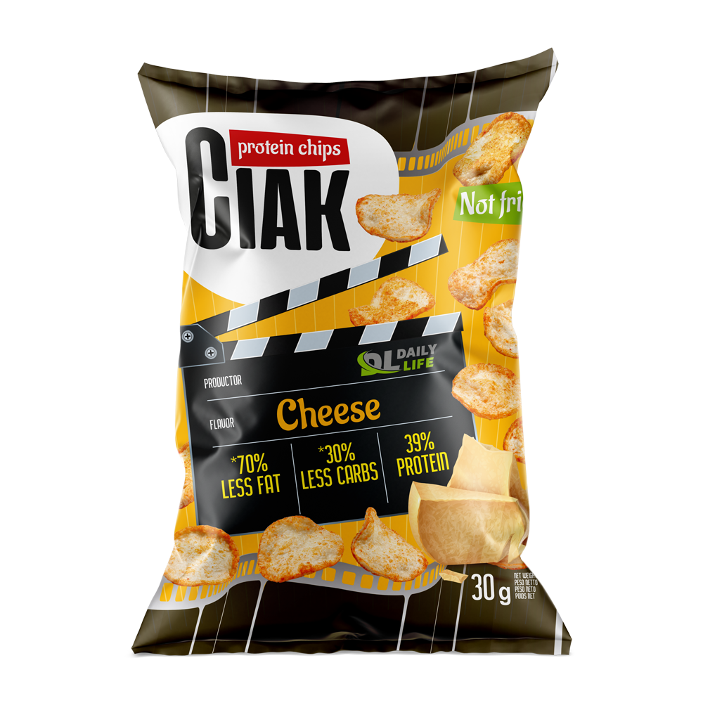 Wellness Patatine Proteiche Ciak Protein Chips Cheese 30 g con proteine di pisello