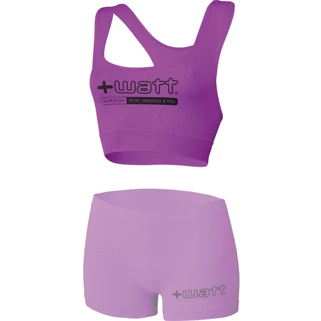 +WATT Accessori Top top sportivo viola taglia S o M/L