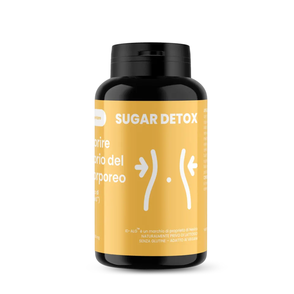 NEWTRITIONS Perdita di Peso SUGAR DETOX integratore 120 capsule supporto metabolismo