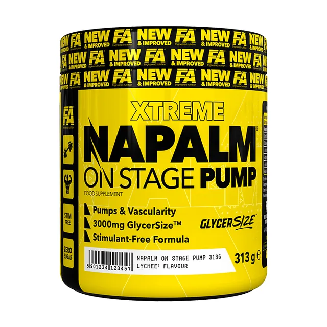 NEWTRITIONS Workout Napalm On Stage Pump pre-workout 313 g