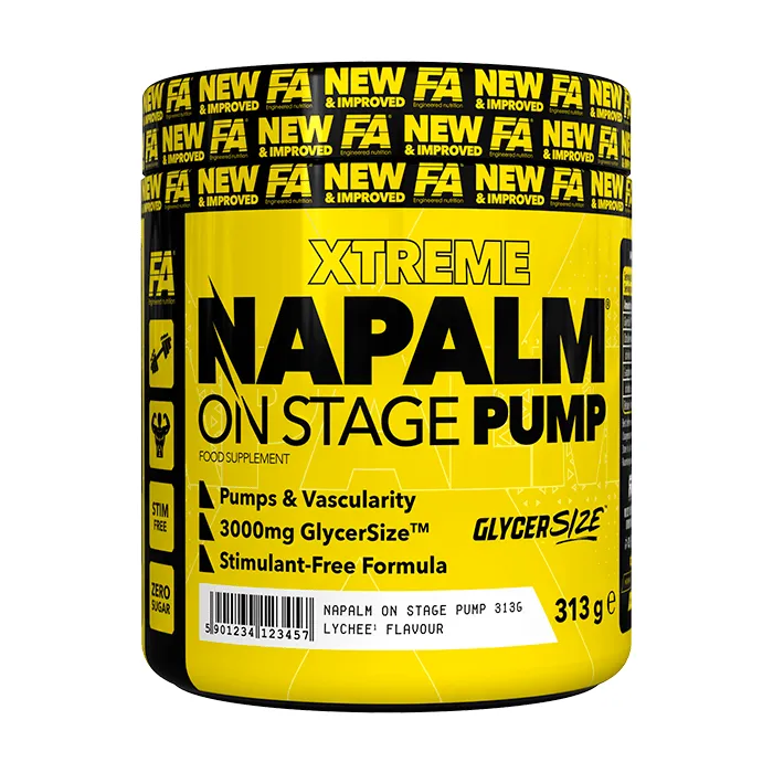NEWTRITIONS Workout Napalm On Stage Pump pre-workout 313 g