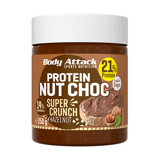 NEWTRITIONS Creme Spalmabili Protein Nut Choc – Super Crunch crema proteica 250 g
