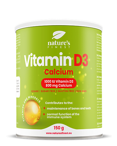 NEWTRITIONS Vitamine Vitamina D3 Calcium integratore 150 g
