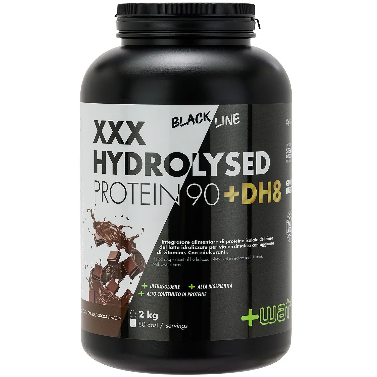 +WATT Power Line XXX Hydrolysed Protein 90 +DH8 proteine whey idrolizzate