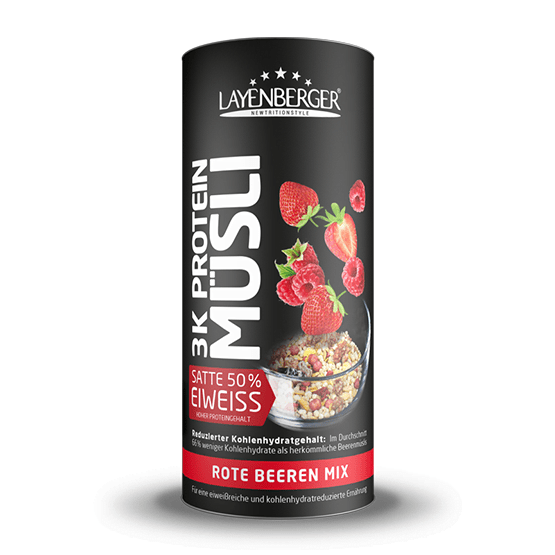 NEWTRITIONS Prima Colazione 3K Protein Müsli Frutti Rossi 360 g proteico