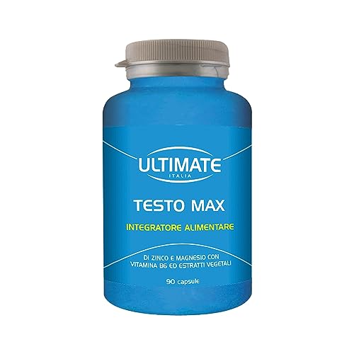 Ultimate Stimolatori Testo Max capsule 90 pezzi con tribulus e zinco