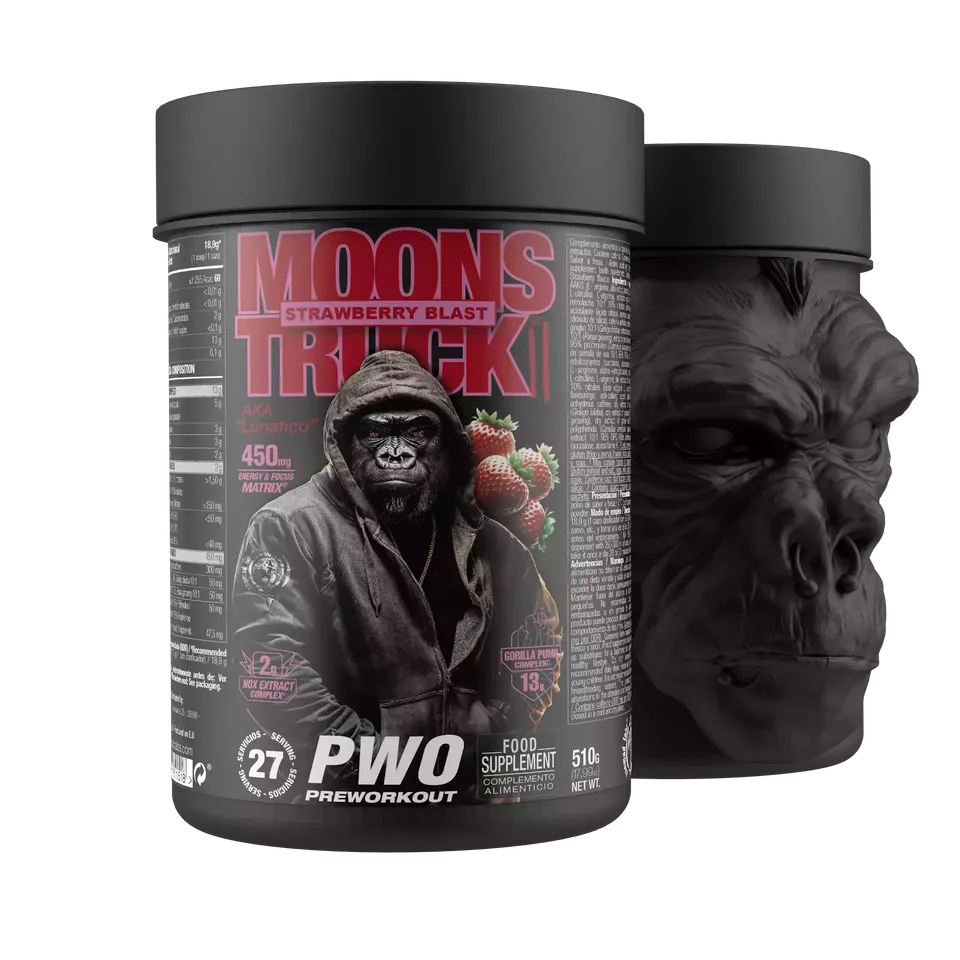 Zoomad Pre-Workout Moonstruck® II pre-workout fragola 510 g