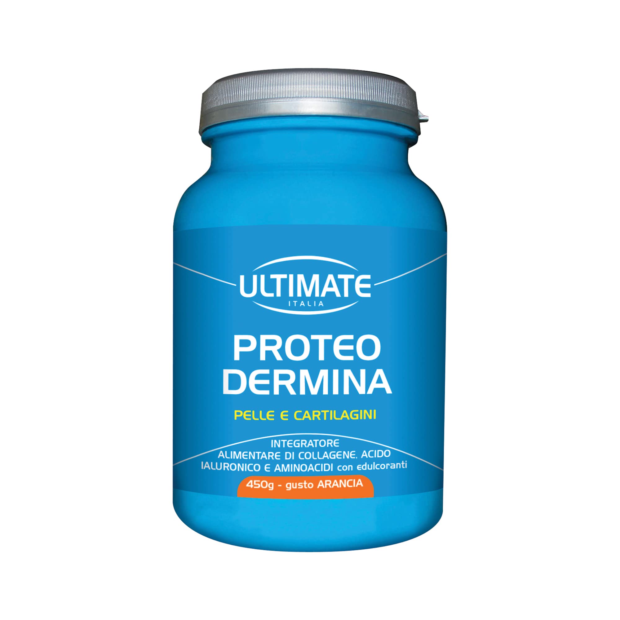 Ultimate Fitoterapici Proteo Dermina integratore collagene 450 g fragola