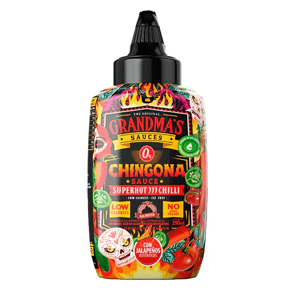 NEWTRITIONS Salse e Condimenti Salsa Grandma’s 0% – Chingona salsa 290 ml