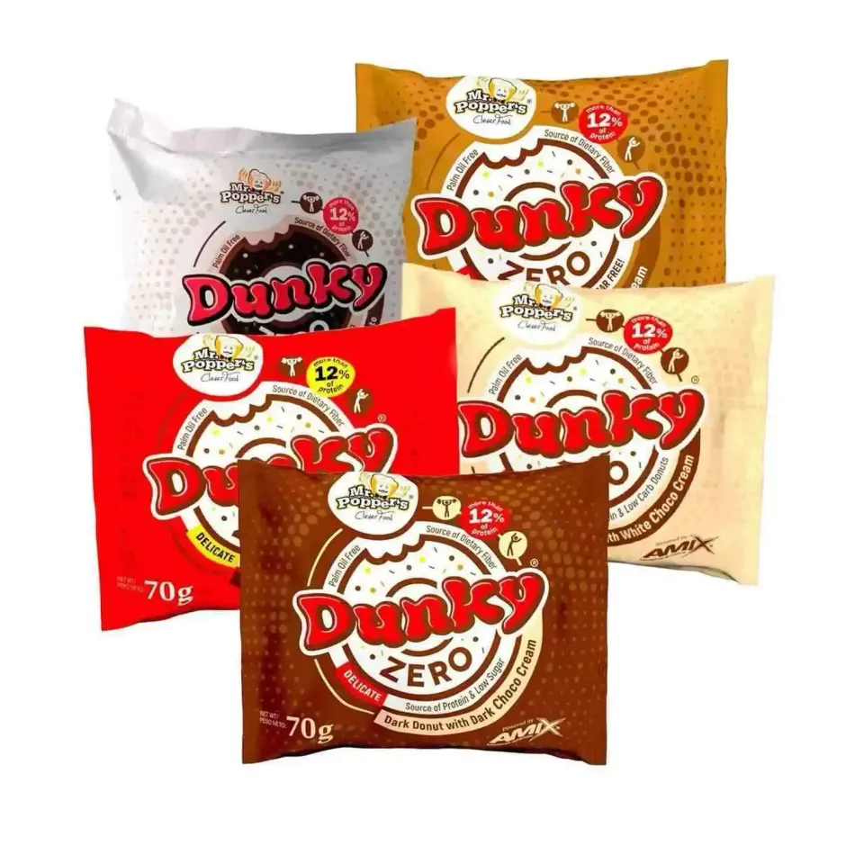 NEWTRITIONS Snack e Spuntini Mr. Popper’s – Dunky Zero snack 70 g zero